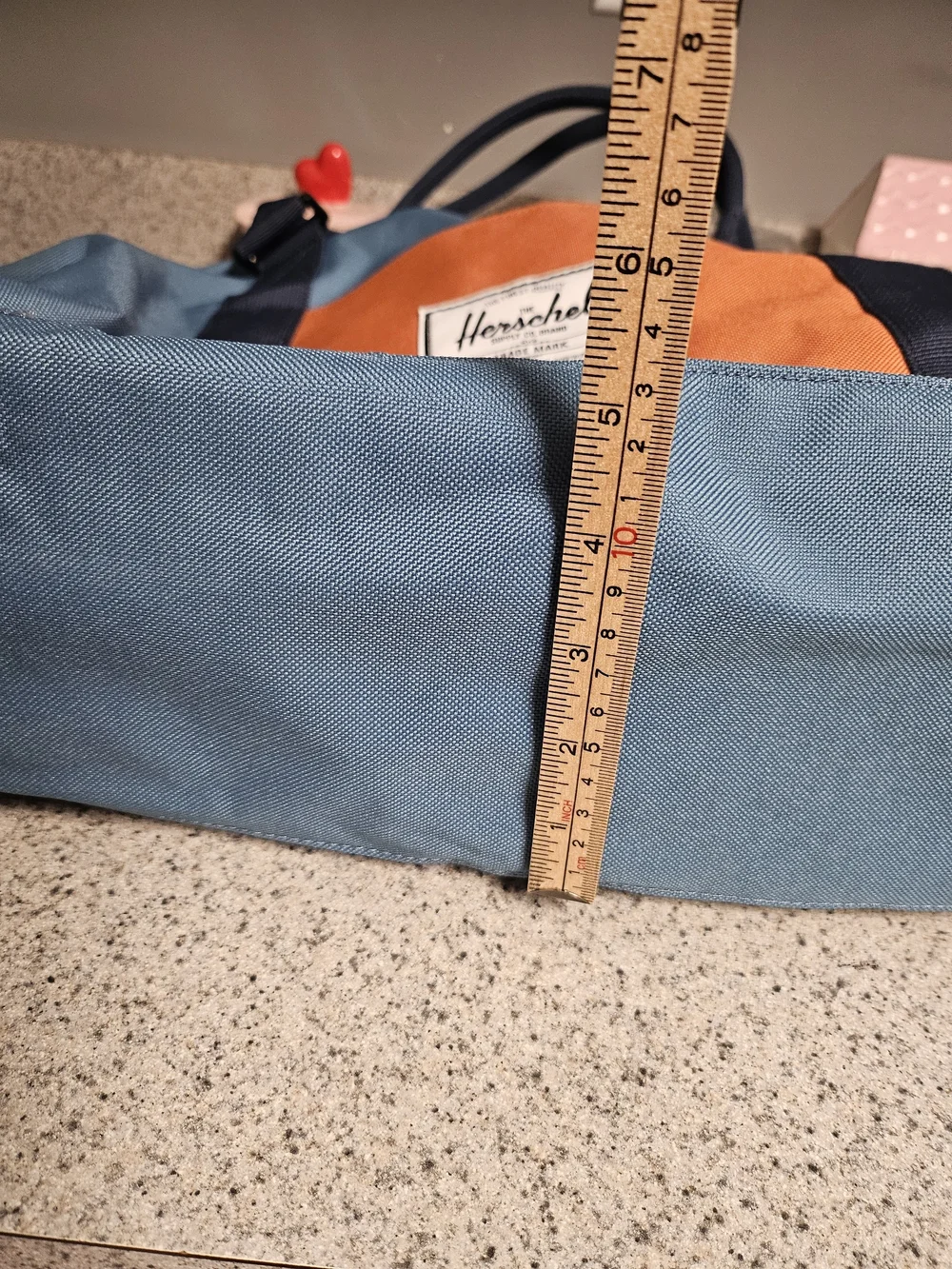 Herschel Supply Company Blue and Orange Men’s Travel Tote Bag